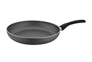 Tigaie aluminiu cu strat granit ZILAN ZLN1952 Maxi - 24cm, maner bachelita, gri