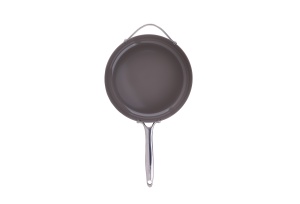 Tigaie inalta cu capac Zilan ZLN0880 din 5 straturi de material, maner inox, 28 cm - Img 4