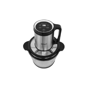 Tocator legume-fructe Zilan ZLN2747 digital din inox, Vas din sticla capacitate 3L, 4 functii presetate, Lame din titan, Putere 500W - Img 3