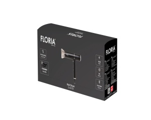 Uscator de par Floria ZLN9136, 3 trepte viteza, Putere 1200W, functie suflare aer rece - Img 3