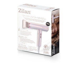 Uscator de par Zilan ZLN9181, tehnologie IQ, 3 trepte de viteza si temperatura, Functie ionica, 1800W - Img 3