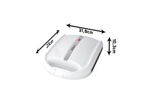 Aparat pentru preparat nuci Zilan ZLN2809 ALB, 24 jumatati sau 12 nuci intregi, 1600W, indicator luminos, Placi Neaderente - Img 5