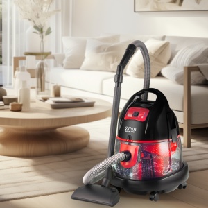Aspirator ZILAN ZLN8945R Rosu cu filtrare prin apa si uscata,2000W - Img 5