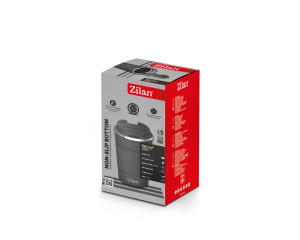 Cana de cafea Zilan ZLN9923 termos, capacitate 510ml, interior din inox, pereti dublii, gri - Img 2