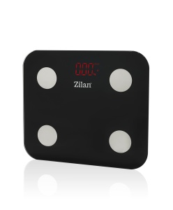 Cantar corporal Zilan ZLN9007 din sticla securizata, capacitate 3-180kg, Aplicatie OKOK, Display LED - Img 2