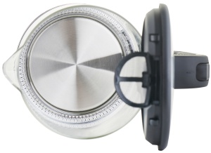 Fierbator cu LED albastru Zilan ZLN1796, 1.7L, 2200 W, transparent - Img 3