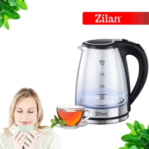 Fierbator electric Zilan ZLN8115, putere 1800 W, capacitate 1.8 litrii, transparent - Img 4