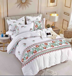 Lenjerie pat dublu, 6 Piese, Finet Premium