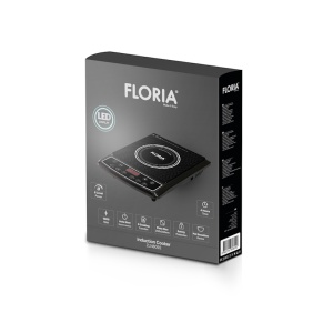 Plita cu inductie Floria ZLN8092, putere 1500W, 8 trepte de putere, oprire automata - Img 2