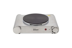Plita electrica inox Zilan ZLN0535, 33x10x30, 1 arzator, 1500 W, termostat reglabil - Img 2