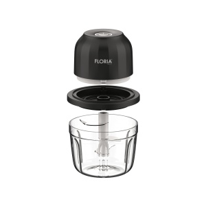 Tocator legume-fructe Floria ZLN2655 Mini Chopper reincarcabil, Capacitate 350 ml, Baterie 1200mAh, Putere 5V 30W - Img 4