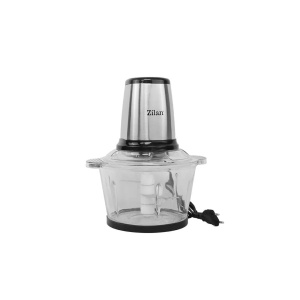 Tocator legume-fructe Zilan ZLN3898 din inox, Vas din sticla capacitate 2L, 2 trepte de viteza + pulse, Putere 400W - Img 3