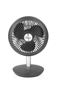 Ventilator de masa reincarcabil USB ZILAN ZLN4000 - 5W, 4 viteze, autonomie 15h