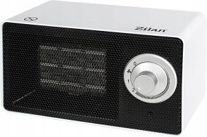 Aeroterma ceramica Zilan ZLN2007 Alb, 1000W, 2 nivele de incalzire, oprire automata la rasturnare - Img 5