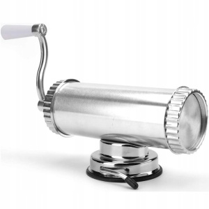 Aparat de umplut si facut carnati FLoria ZLN2577, Capacitate 2.5Kg, Aluminiu, 3 palnii incluse - Img 2