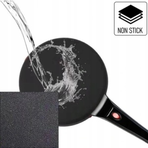 Aparat pentru facut clatite Floria ZLN7910 Negru, 700W, cu diamentru de 20 cm - Img 4