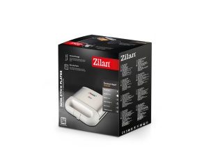 Aparat pentru facut sandwich Zilan ZLN1689, Termostat automat, Indicator luminos, Protectie supraincalzire, Picioruse antiderapante, 800W - Img 5