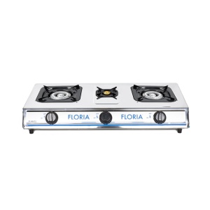 Aragaz cu 3 ochiuri inox, Floria ZLN8472 - Img 2