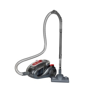 Aspirator Profesional ZILAN ZLN3529 Negru Rosu, 2000 W, Filtru HEPA, Capacitate 2 L, Filtrare Ciclonica, Accesorii Incluse, Furtun Flexibil, Tija din Inox, Design Modern