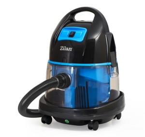 Aspirator ZILAN ZLN8945AB Albastru cu filtrare prin apa si uscata,2000W,