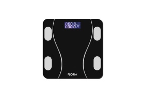 Cantar corporal Zilan ZLN8962 din sticla securizata, capacitate 3-180kg, Aplicatie OKOK, Display LCD