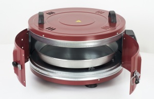 Cuptor rotund FLORIA ZLN2911, Tava aluminiu 40cm, Putere 1100W, 40L - Img 4