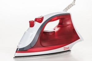 Fier de calcat talpa inox ZILAN ZLN8410, 1600W,Alb Rosu - Img 3