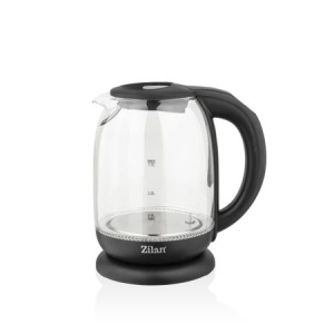 Fierbator Apa ZILAN ZLN3956, 2200W, 1.7L, Control Temperatura, Iluminare LED, Sticla