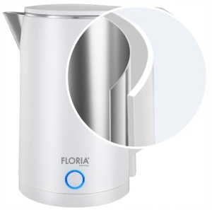Fierbator electric Floria ZLN4920 Alb, putere 1500W, capacitate 2 litri, protectie la supraincalzire - Img 3