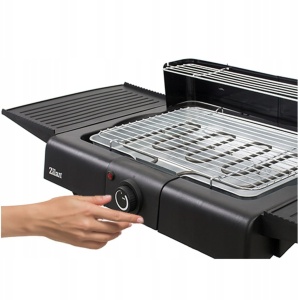 Gratar electric cu picior ZİLAN ZLN3789 ,2400 W, termostat reglabil - Img 5