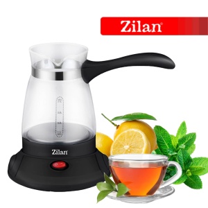 Ibric electric Zilan ZLN4940 Transparent, putere 600W, capacitate 6 cesti, detasabil de baza - Img 3