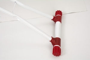 Masa de calcat ZILAN BIANCO ZLN3482, suprafata de lucru 117x37 cm, blat metalic, suport pentru fierul de calcat - Img 5