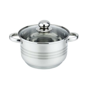 Oala cu capac Floria ZLN4052, Inox, 22 x 14 cm, 4 L