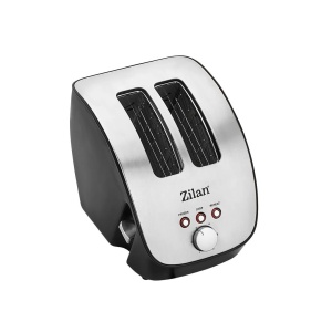 Prajitor de Paine ZILAN ZLN2690,negru inox 1000W, 6 nivele de rumenire