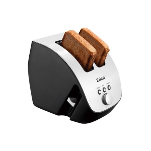 Prajitor de Paine ZILAN ZLN2690,negru inox 1000W, 6 nivele de rumenire - Img 3