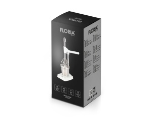 Storcator de citrice Floria ZLN9587 manual, Capacitate 400ml, Vas pentru colectare, Maner din aluminiu - Img 2
