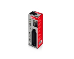 Termos Zilan ZLN9840 tip sticla sport, capacitate 500ml, interior din inox, pereti dublii, negru - Img 2