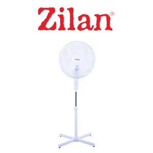Ventilator cu picior FLORIA ZLN1180 - 40W, 40cm, motor silentios, alb - Img 2