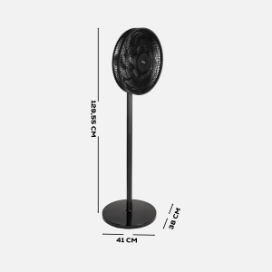 Ventilator cu picior Zilan ZLN2563 - 50W, grilaj 41cm, inaltime reglabila - Img 4