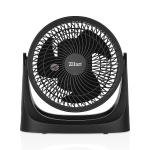 Ventilator de masa ZILAN ZLN7095 - 35W, 3 trepte, silentios, negru