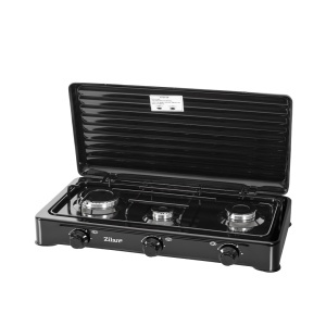 Aragaz cu 3 ochiuri ZILAN ZLN0032N,culoare negru utilizare numai GPL butelie,