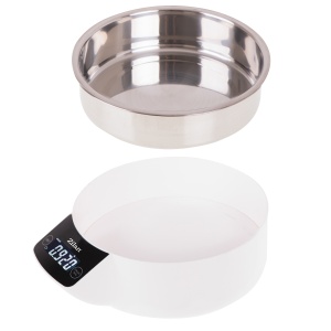 Cantar alimentar Zilan ZLN2977 Alb, ecran digital, bol de 900ml, capacitate maxima de 5 kg - Img 3