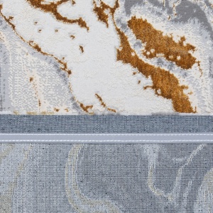Covor Modern Living, Dormitor Dreptunghiular Royal River 7367A Galben Gold - Img 6