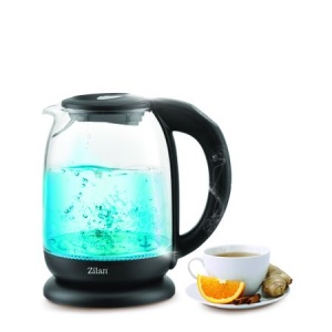 Fierbator Apa ZILAN ZLN3956, 2200W, 1.7L, Control Temperatura, Iluminare LED, Sticla - Img 3