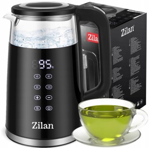 Fierbator electric Zilan ZLN7859 Negru, ecran digital, putere 2200W, panou de comanda tactil - Img 5