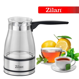 Ibric electric Zilan ZLN8122, transparent, putere 800W, capacitate 500 ml, sticla - Img 5