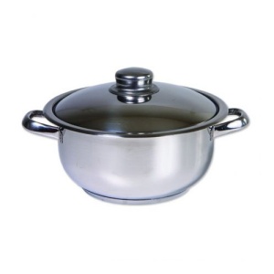 Oala inox cu capac ZLN7284, COCINERA,diametru 30 cm,capacitate 12 L