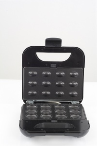 Sandwich-maker ZILAN 5 in 1 ZLN3932, Negru Inox 800 W, 5 tipuri de placi grill, triunghi, sandwich, waffle, nuci, - Img 2
