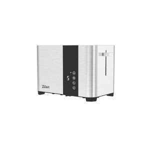 Toaster digital Zilan ZLN6334 2 felii, Inox, 3 functii, Display LED cu touch screen, Tavita pentru firimituri, 850W