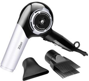 Uscator de par profesional ZILAN ZLN2946 - 1800W, 3 trepte, motor DC, ionizare, gri-negru - Img 3